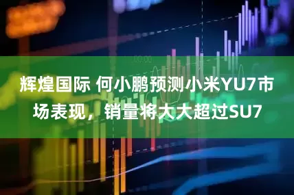 辉煌国际 何小鹏预测小米YU7市场表现，销量将大大超过SU7