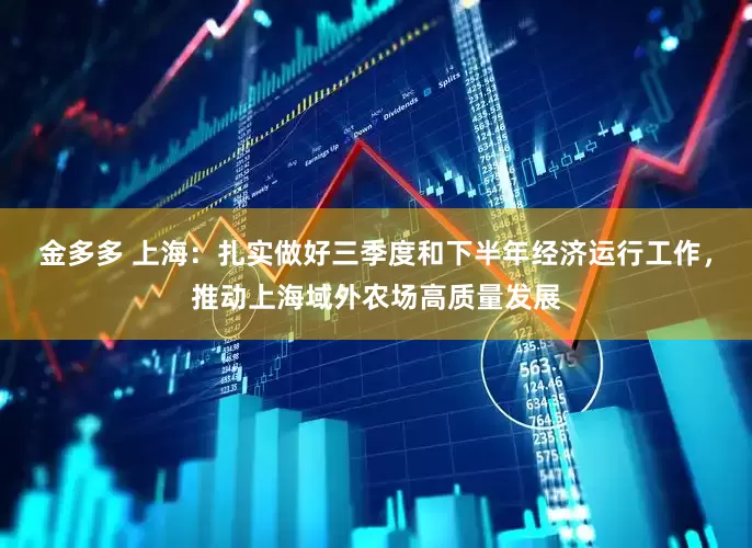 金多多 上海：扎实做好三季度和下半年经济运行工作，推动上海域外农场高质量发展
