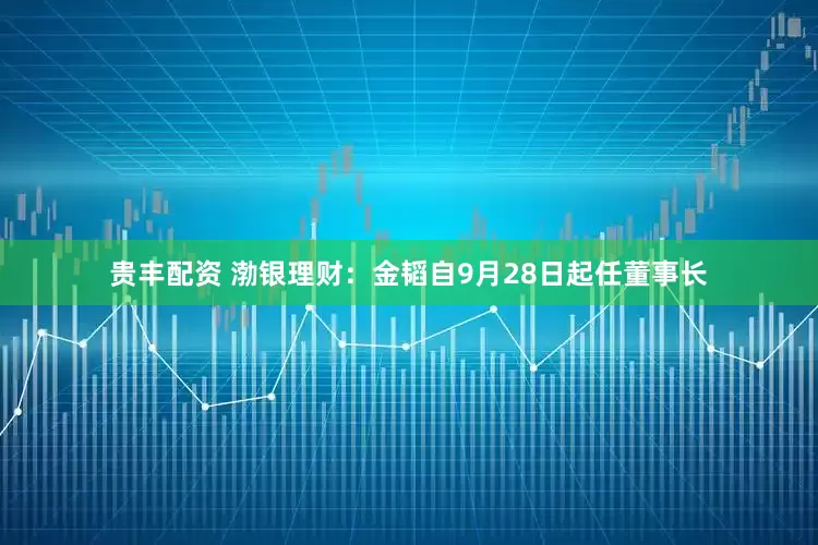 贵丰配资 渤银理财：金韬自9月28日起任董事长