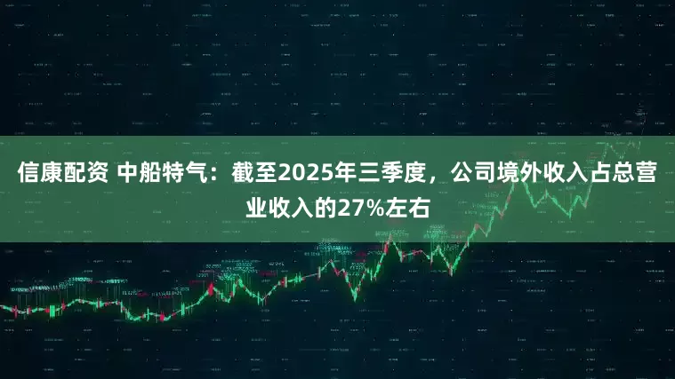 信康配资 中船特气：截至2025年三季度，公司境外收入占总营业收入的27%左右