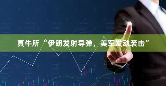 真牛所 “伊朗发射导弹,美军发动袭击”
